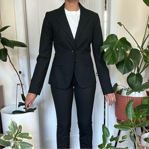 The Limited Black Two Button Blazer | US 0